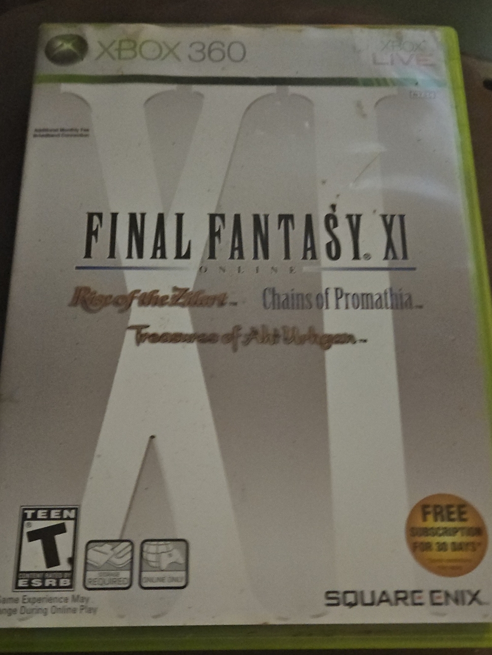 Final Fantasy XI Online (Xbox 360) - Used